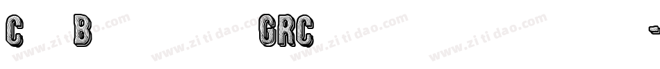 Cf BlockGRCondensed字体转换